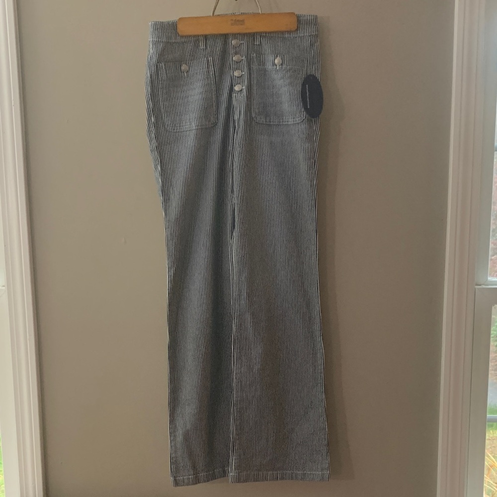 NWT high rise sailior railroad jeans
